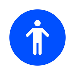 男厕所标志图片