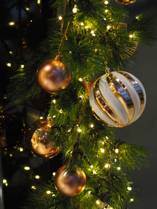 圣诞装饰装饰彩球球钟胡桃夹子灯