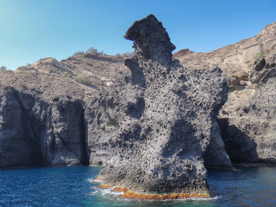 不同类型的海岸和希腊岛屿图片