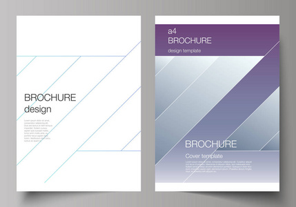 杂志,传单,小册子,年度报告的现代封面模型设计模板