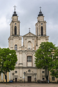 卡纳斯的圣弗朗西斯泽维尔教堂。 立陶宛