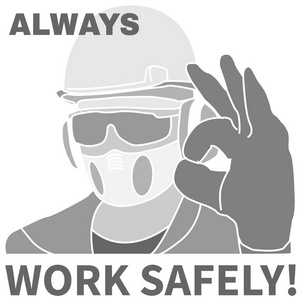 职业安全健康标志图片