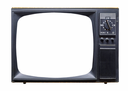 旧的复古电视机