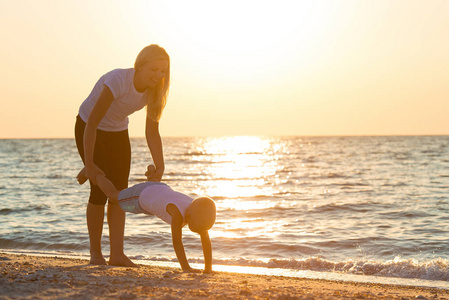 母子生活方式图片