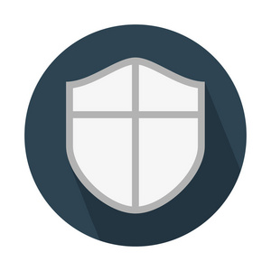 图标和象形图科技安全防火墙保护屏蔽图标简单矢量图垃圾邮件的概念