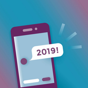 手机短信2019年 创意节日祝贺圣诞惊喜新年前夜社交网络技术在线聊天聊天