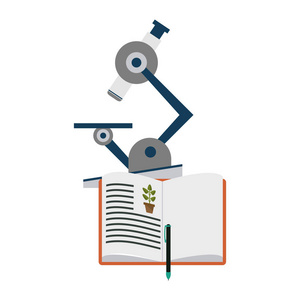 卡通科学实验图片