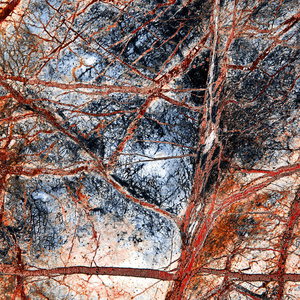 石头纹理背景。 装饰性的自然背景。 复杂的多色石材图案。 抽象背景