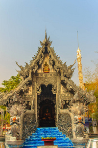 s first silver sanctuary at Wat Sri Suphan, Chiang Mai, Thailand