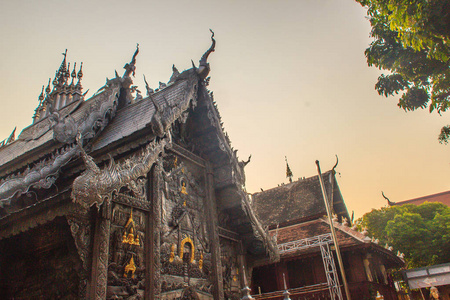 s first silver sanctuary at Wat Sri Suphan, Chiang Mai, Thailand