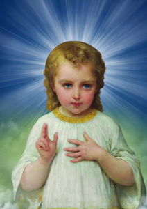 耶稣的孩子图片