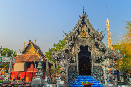 s first silver sanctuary at Wat Sri Suphan, Chiang Mai, Thailand