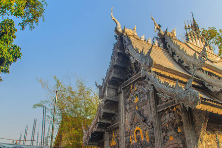 s first silver sanctuary at Wat Sri Suphan, Chiang Mai, Thailand