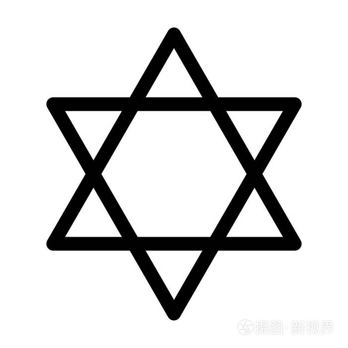 符号图标元素从白色背景插图的矢量中自由