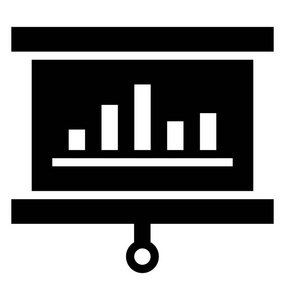 演示板字形图标