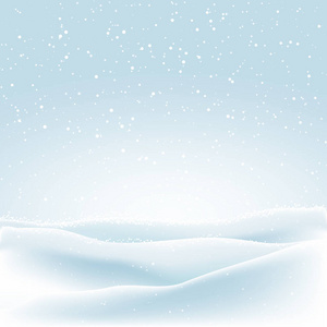 圣诞节背景与冬季雪景