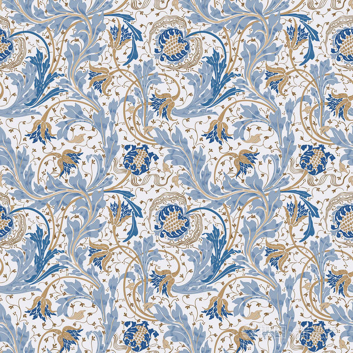 现代无缝图案的室内装饰包装纸,平面设计,服装和纺织品. 矢量. 背景.