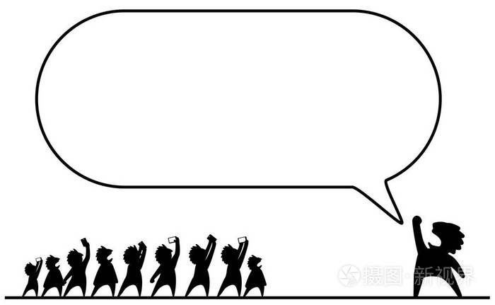 人物,人物,观众,人群,矢量,插图,卡通,横式插画-正版商用图片15lztk