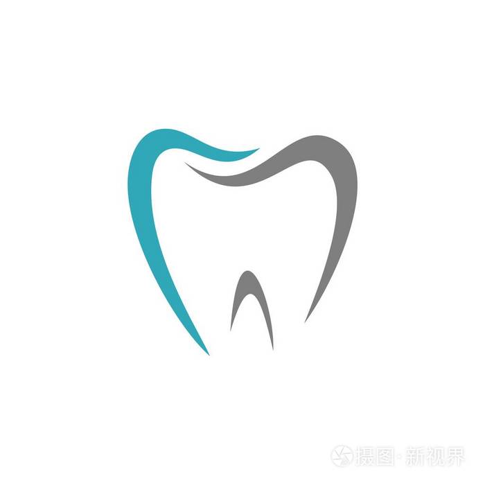 牙科护理标志模板