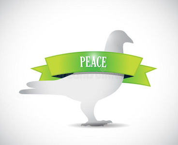 和和平鸽简笔画图片