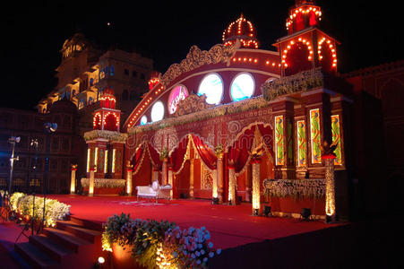印度婚礼舞台