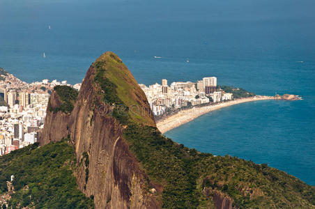 里约热内卢风景鸟瞰图图片