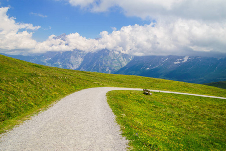 天空陆地背景图片