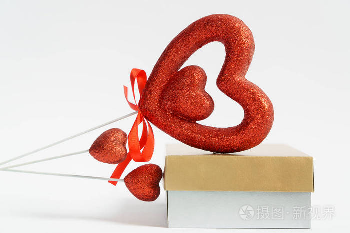 sdayvalentineheartonwhitebackgroundcongratulatepostcar