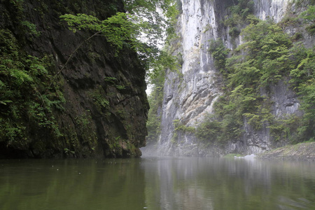 日本伊钦诺斯基的盖比峡谷