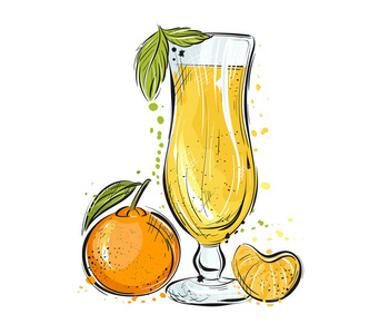橘子汁的图片图片