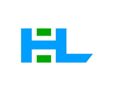 初始字母HL设计标志