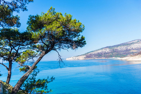 希腊美丽的夏季海景