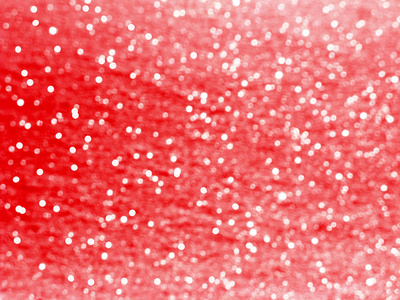 抽象的红色背景彩色模糊的圣诞节灯光花环白雪