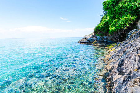 希腊美丽的夏季海景