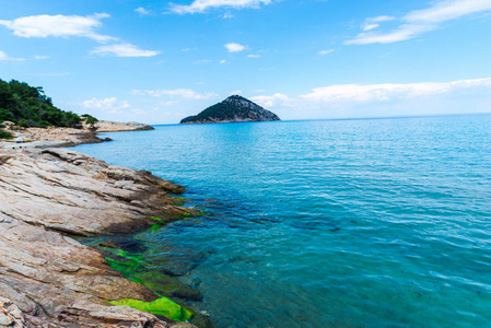 希腊美丽的夏季海景