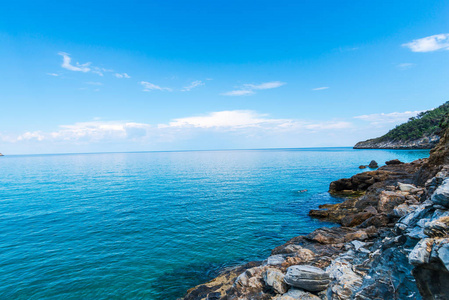 希腊美丽的夏季海景