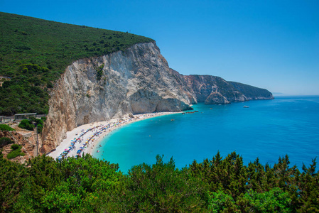 希腊美丽的夏季海景