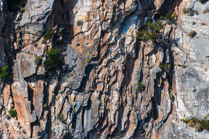 特写悬崖细节自然背景.