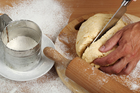 系列.切面团.照片