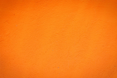一种橙色灰泥涂层和油漆的背景，水泥和混凝土墙面纹理装饰乡村涂层的外部粗铸