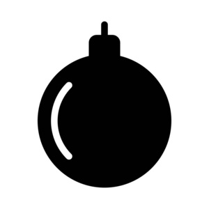 圣诞装饰宝宝平面样式图标矢量插图