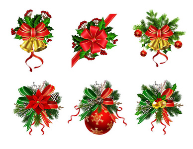 圣诞节节日装饰圣诞树枝图片
