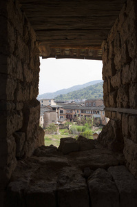 中国福建省高北土楼集群福建土楼