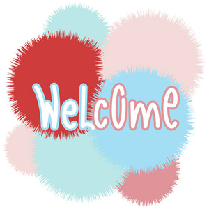 welcome艺术字体图片