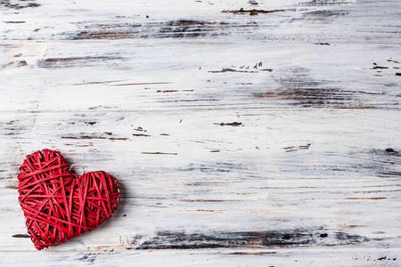 s Day. Love. wicker hearts. Romantic photo. Place for text. Roma