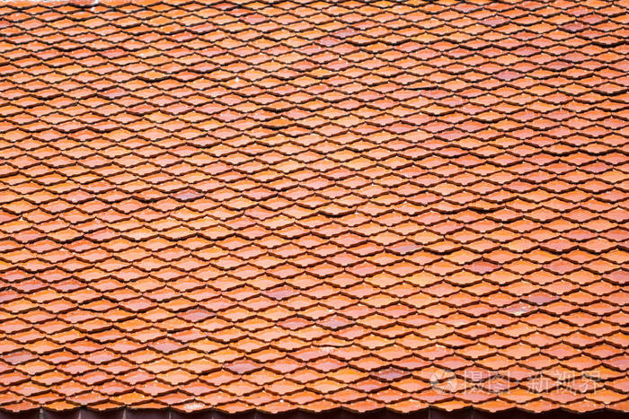 瓦片屋顶图案