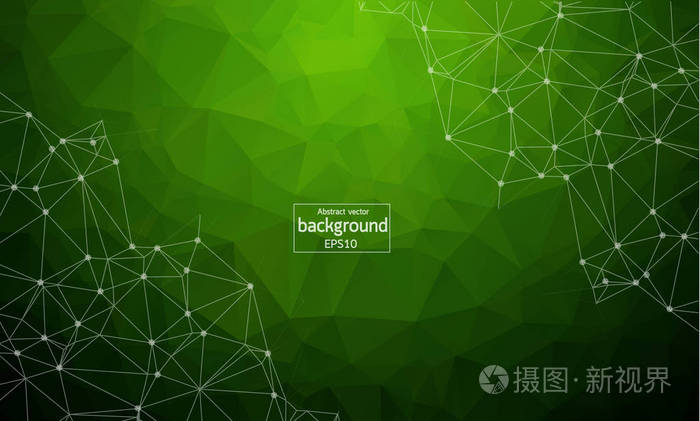 有点的连接线. 极简主义的背景. 科学,化学,生物,医学技术的概念.