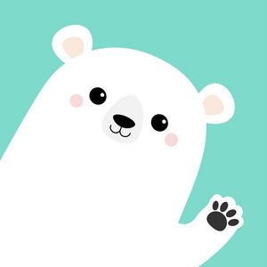 北极熊动漫头像可爱图片