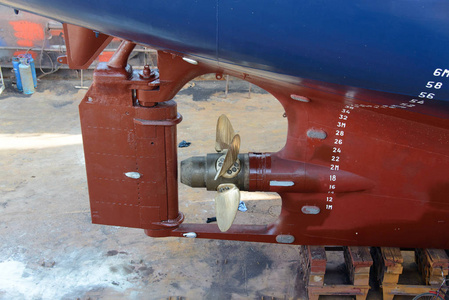 s propeller, details view