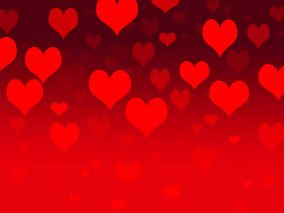 情人节庆祝爱情背景质地红色